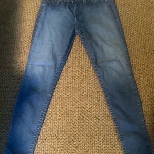 True Religion Blue Straight Leg Jeans
